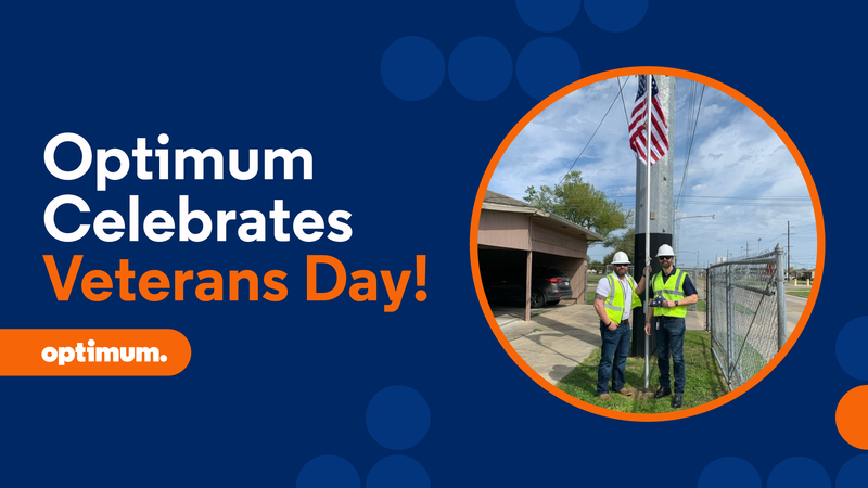 Optimum Celebrates Veterans Day